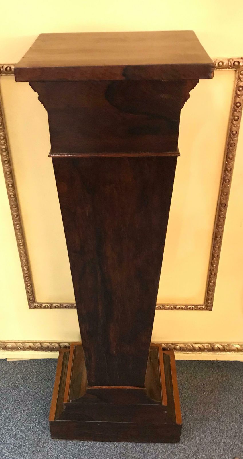 20th Century Unique Pillar  Pedestal  Column Veneer England Victorian photo 1697.0