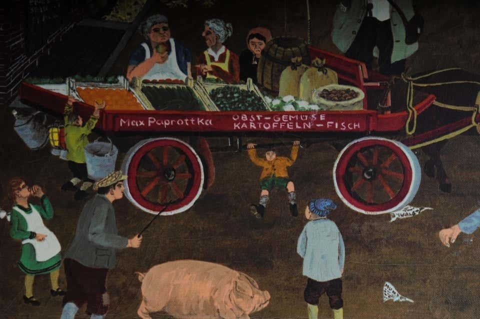 Naive Art Painting By Franz Klekawka photo buy