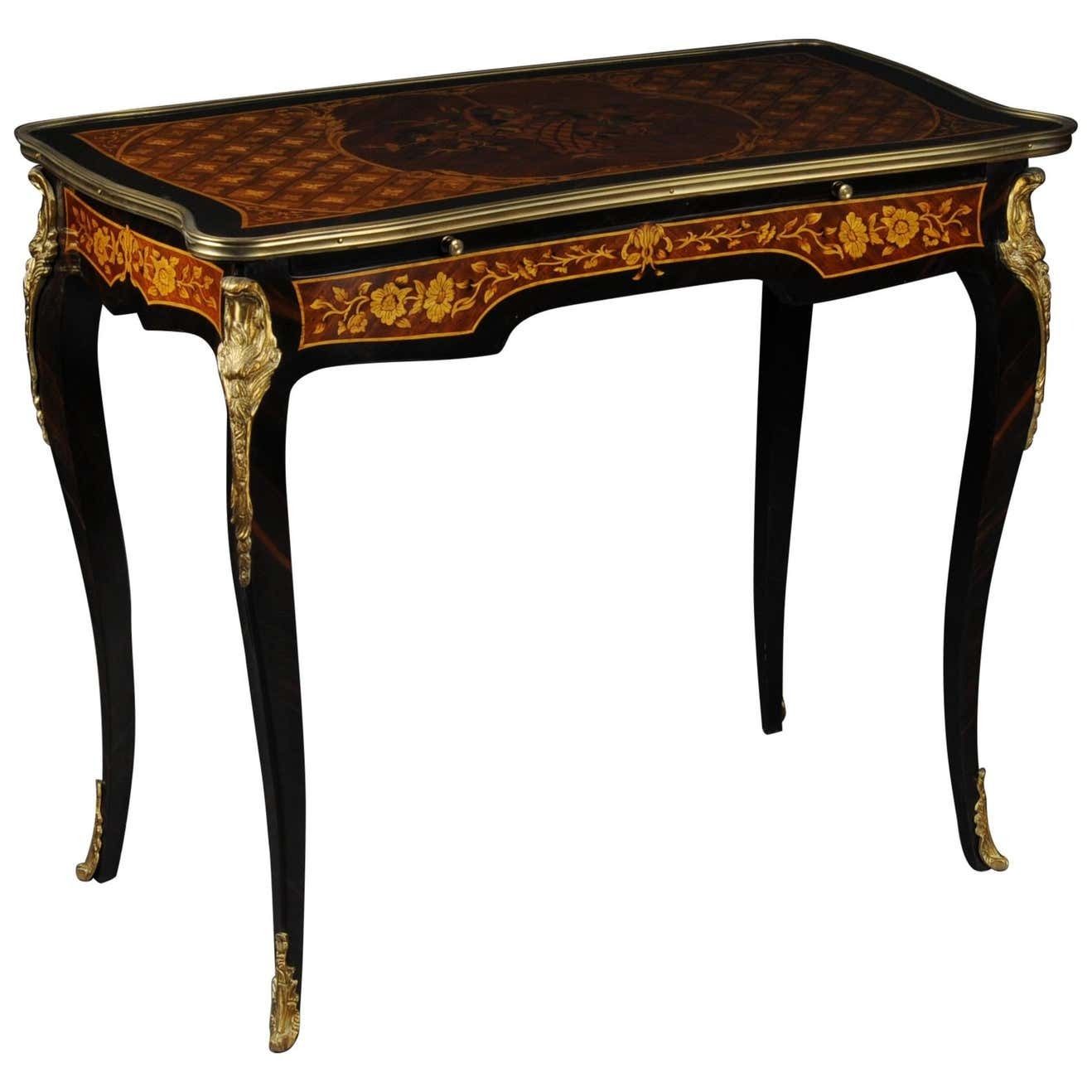 Ladies Desk Or Table In Louis Quinze Style