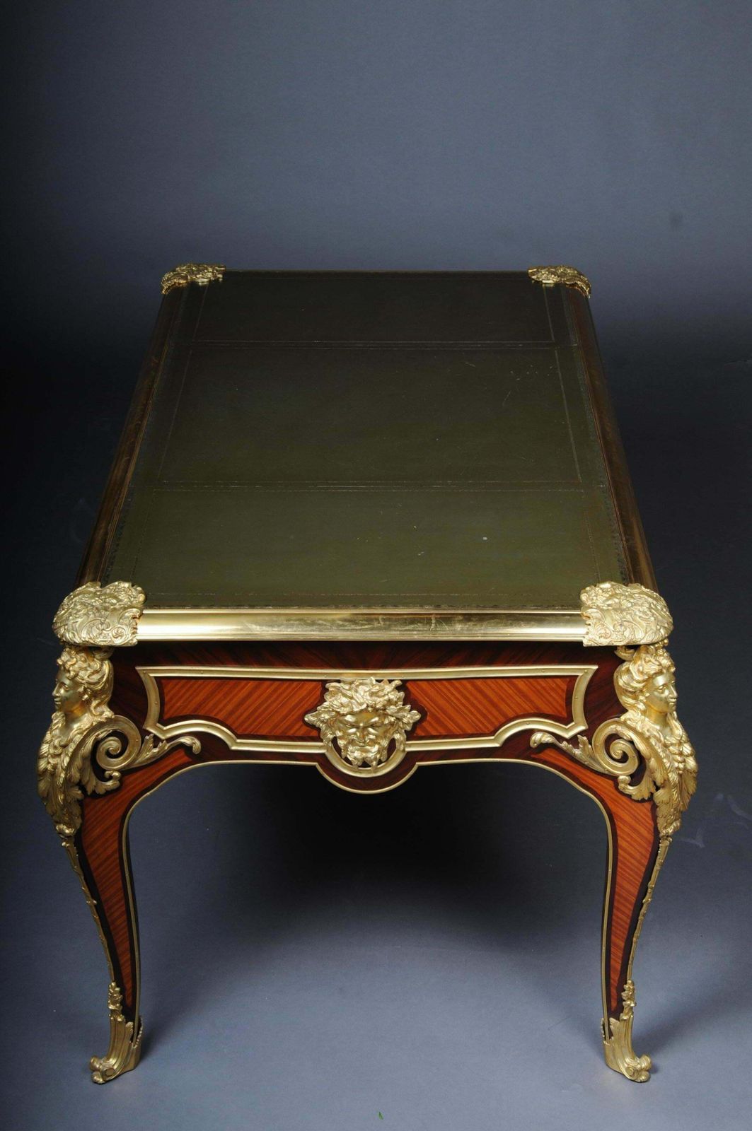 15763.0 20th Century Imperial French Bureau Plat Or Desk By Charles Boulle photo