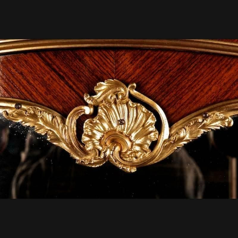 photo furniture 19th Century Napoleon III Style Kingwood Vernis Martin Paul Sormani Vitrine