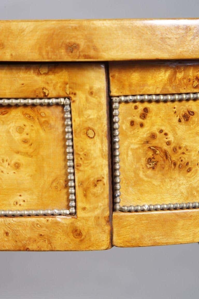 Beautiful Lyre Sewing Table In Viennese Biedermeier Style photo vinterior