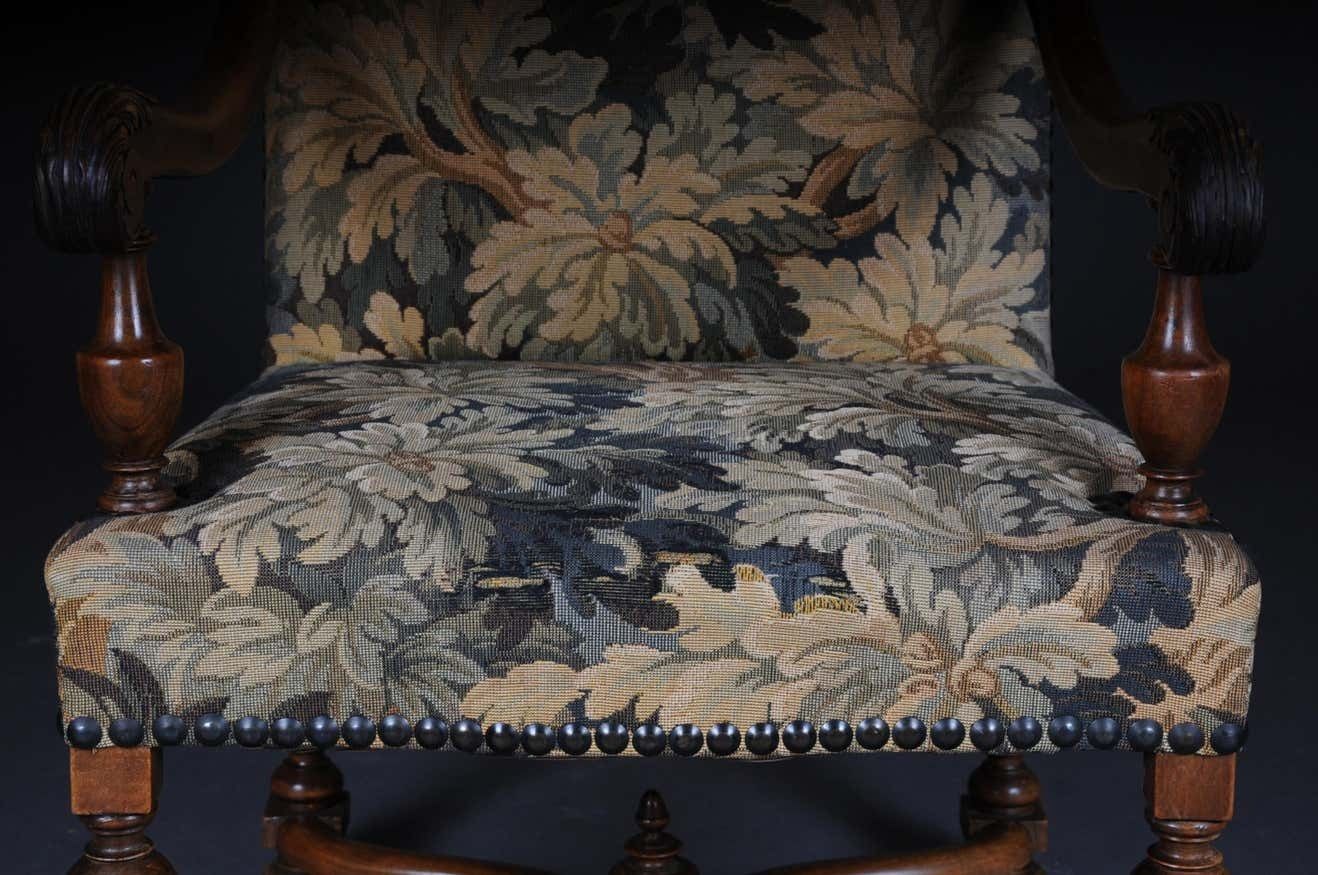 Beautiful Neo Renaissance Tapestry Armchair, Circa 1900 photo buy