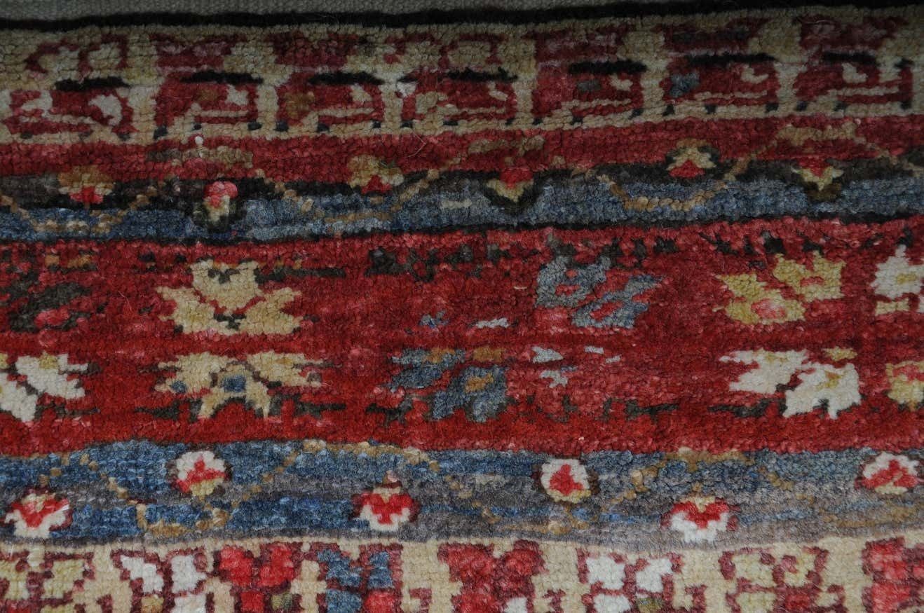 Antique Anatolian Konya Prayer Bridge / Carpet From Circa 1920 photo vinterior
