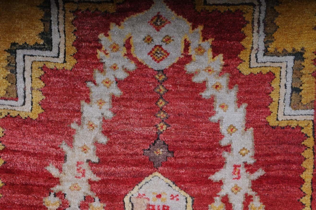 Antique Anatolian Konya Prayer Bridge / Carpet From Circa 1920 photo vintage