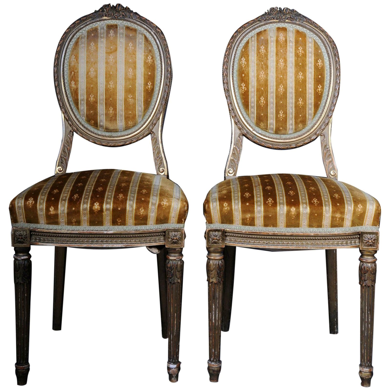 Pair Of Chairs St. Petersburg, Russia Circa 1910 Jakob & Iosif Kone