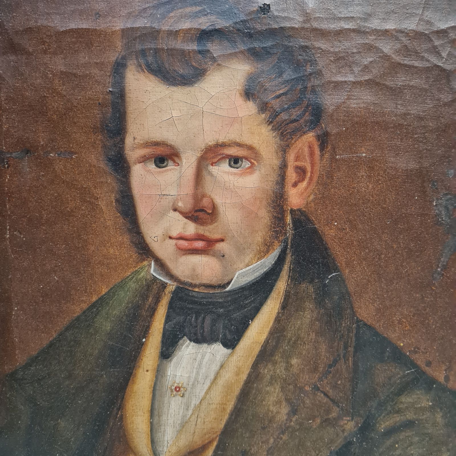 Georgian Oil Painting Of Gentleman photo for sale