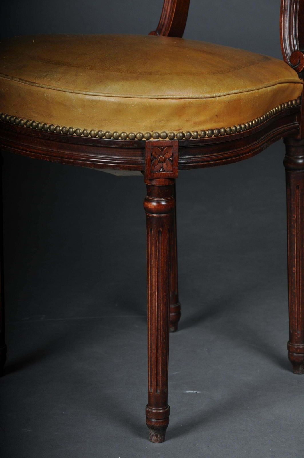 Beautiful Louis XVI Salon Chair, France, Around 1920 photo Furniture