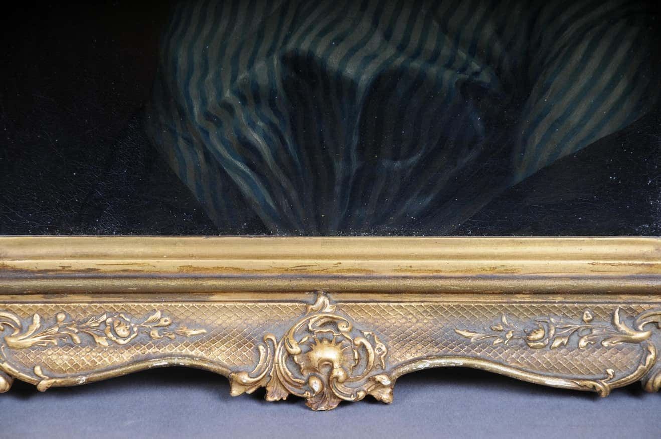 1631.0 Antique Biedermeier Ladies Portrait / Painting, 19th Century photo