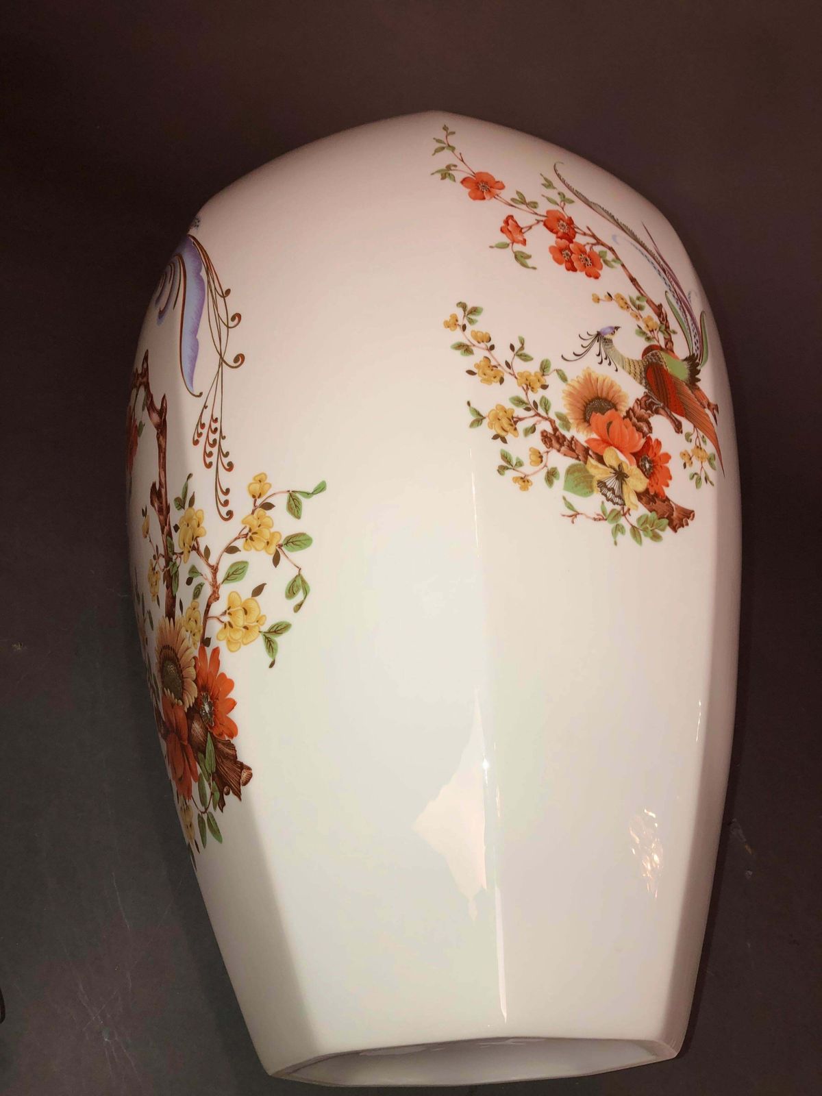 photo for sale Big Ak Kaiser Olivia Porcelain Boden Vase Dragon Figur Um 1960