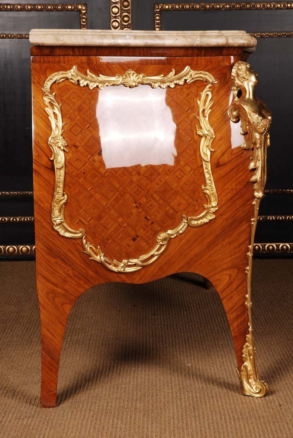 20th Century Louis XV French Commode Style After Francois Linke photo for sale