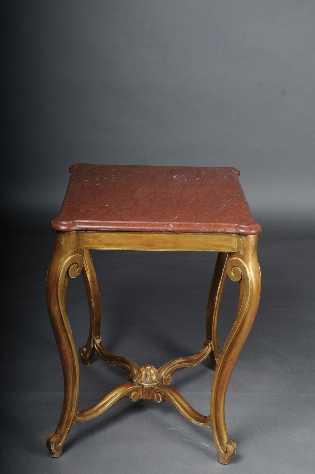 Classic French Side Table, Louis XV, Gold photo buy