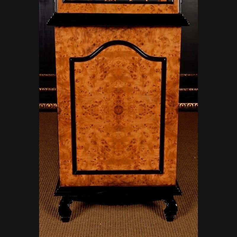 20th Century Decorative Shelf Showcase In Biedermeier/Empire Style, Maple Root photo buy