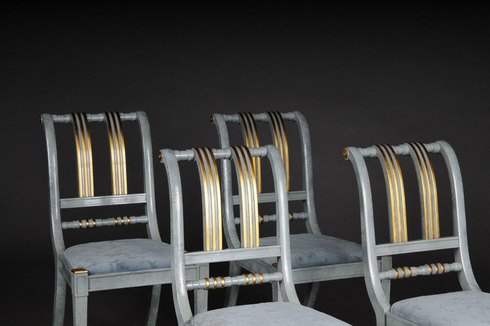 20th Century Set Of 4 Italian Designer Chairs, Wood photo furniture