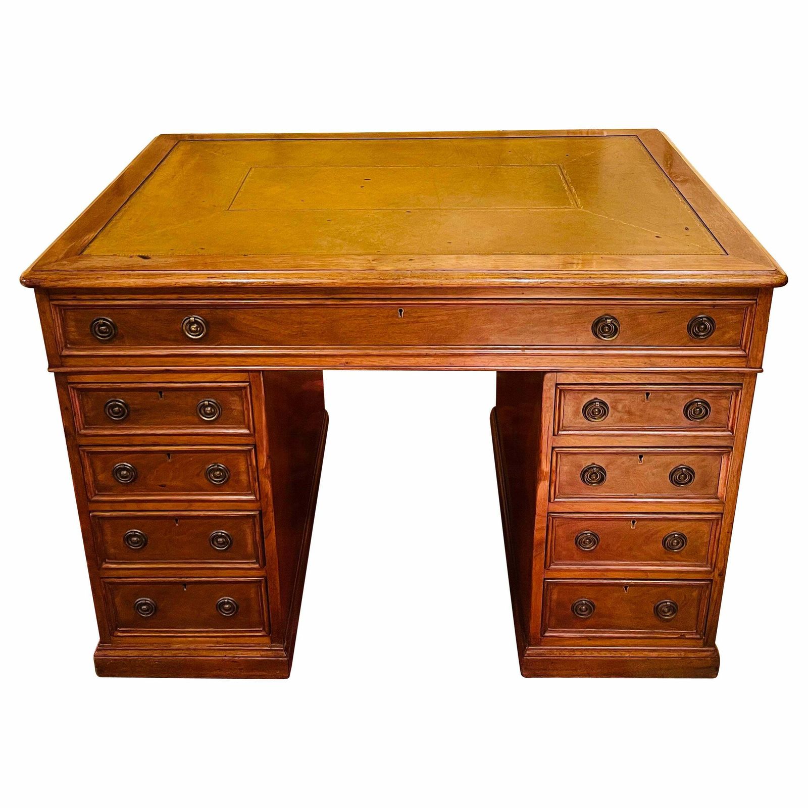 Beautiful English Desk, Light Mahogany , Early 20th Century