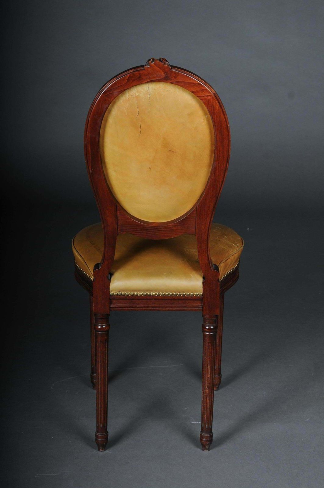 Beautiful Louis XVI Salon Chair, France, Around 1910 photo vinterior
