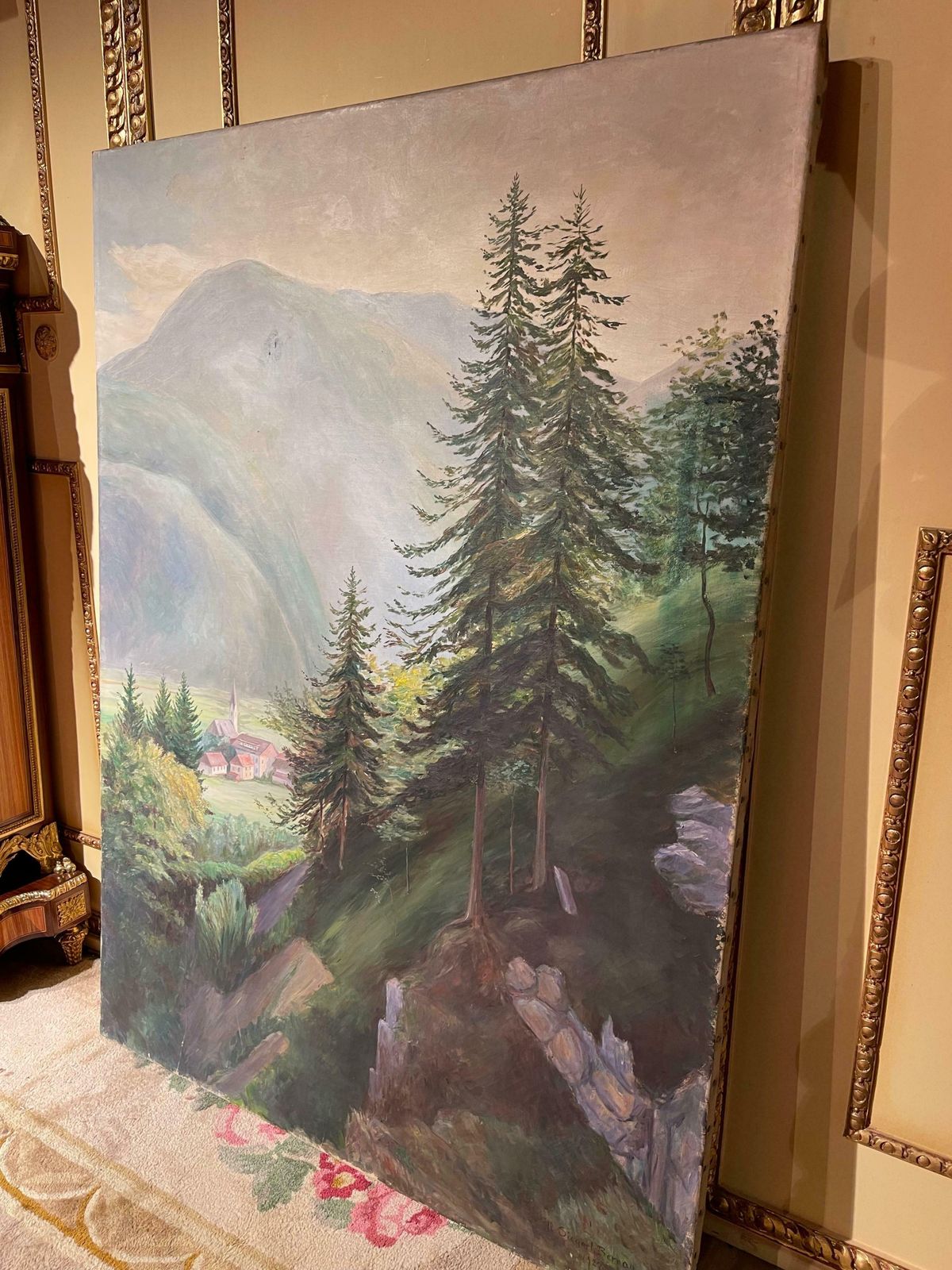 Monumental Painting  Landscape Painting  Germany photo Art