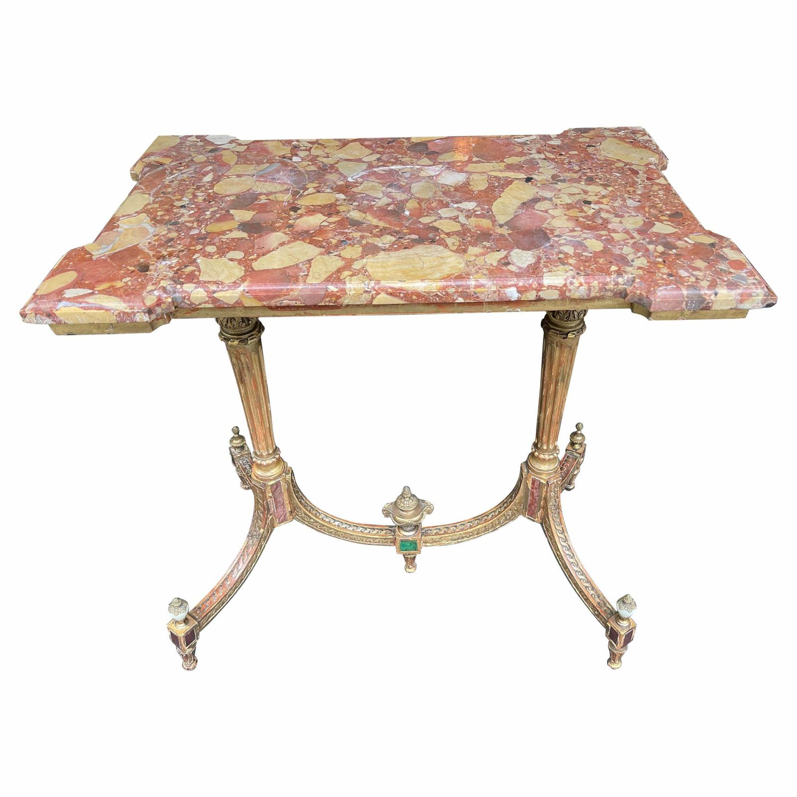 Museum Louis XVI Coffee Table  Side Table Russia Around 1790 Gold Plated