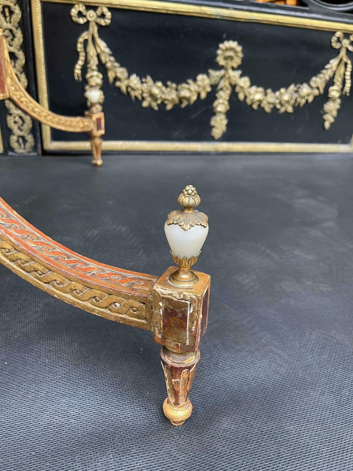 photo vinterior Museum Louis XVI Coffee Table  Side Table Russia Around 1790 Gold Plated