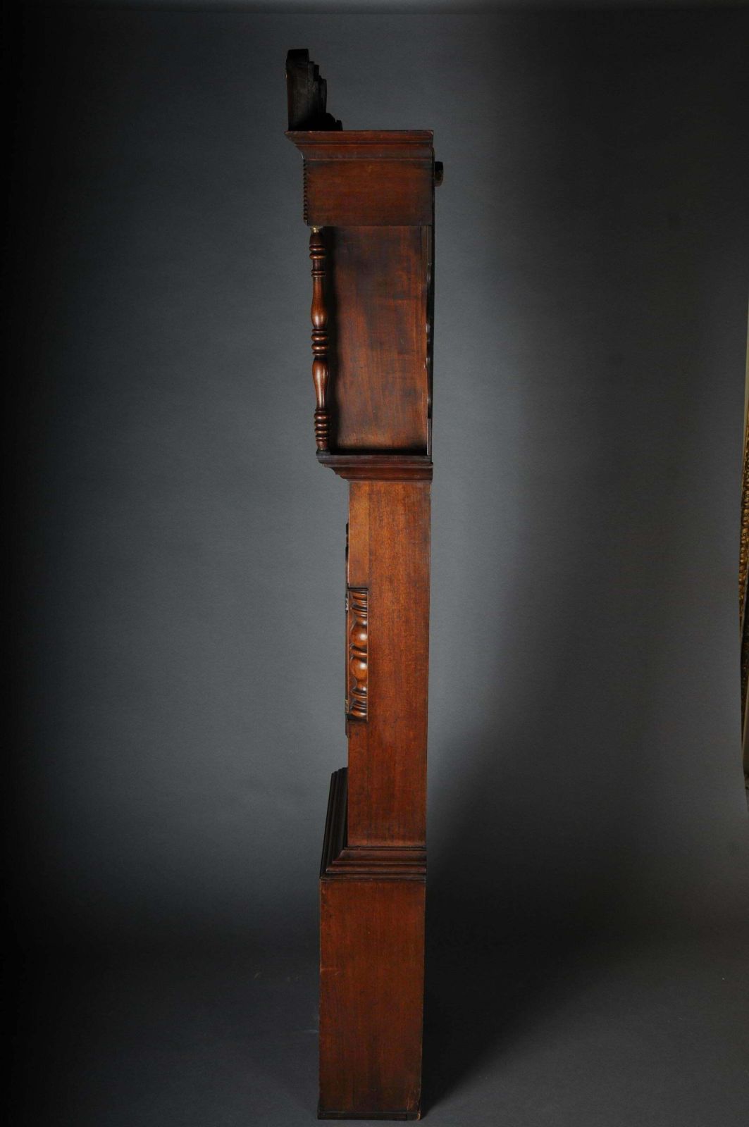 photo buy Unique Antique English Grandfather Clock  Mahogany  18th Century