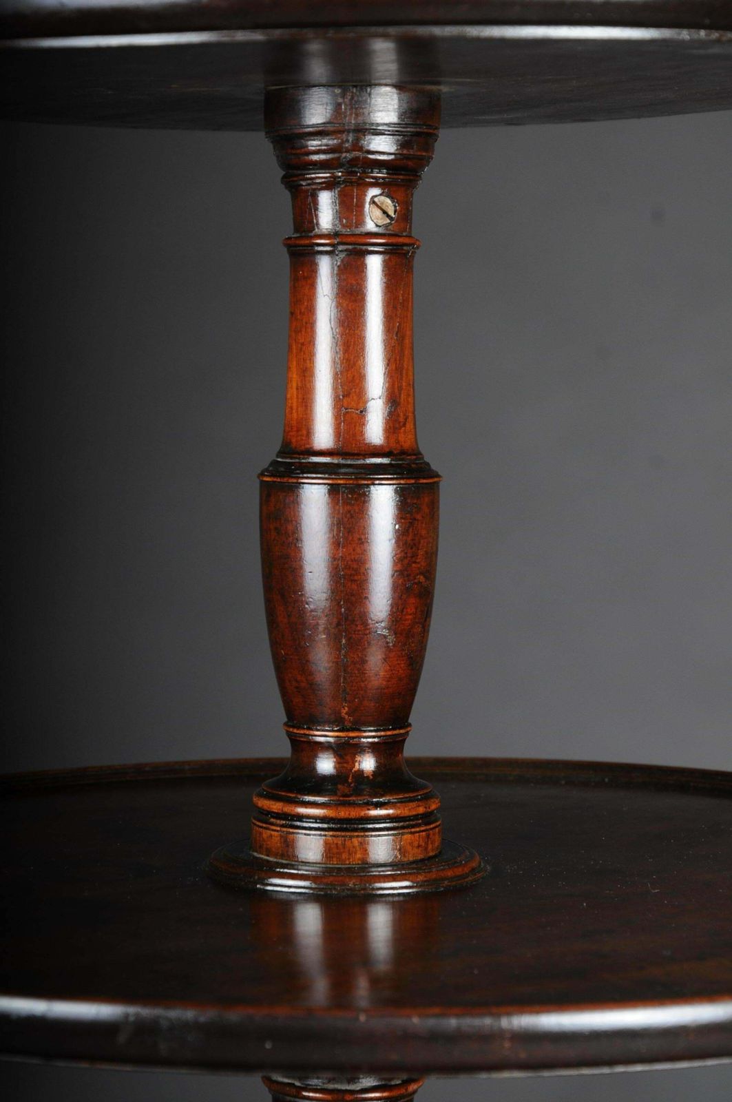 photo furniture Rare English Side Table Or étagère, Victorian 19th Century Mahogany