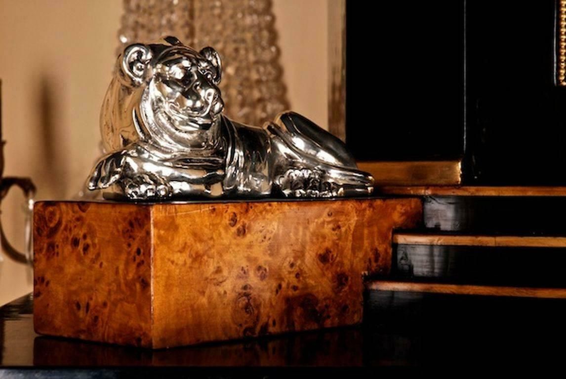 photo for sale 20th Century Empire Style Courtly Lion Secretaire