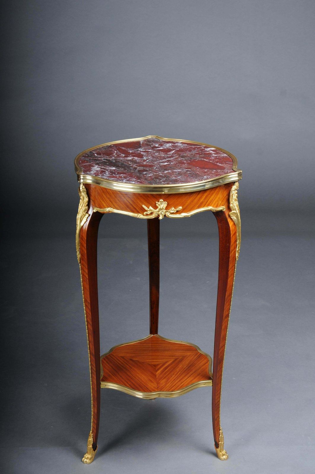 Furniture 20th Century French Salon Side Table In Louis XV After F. Linke photo