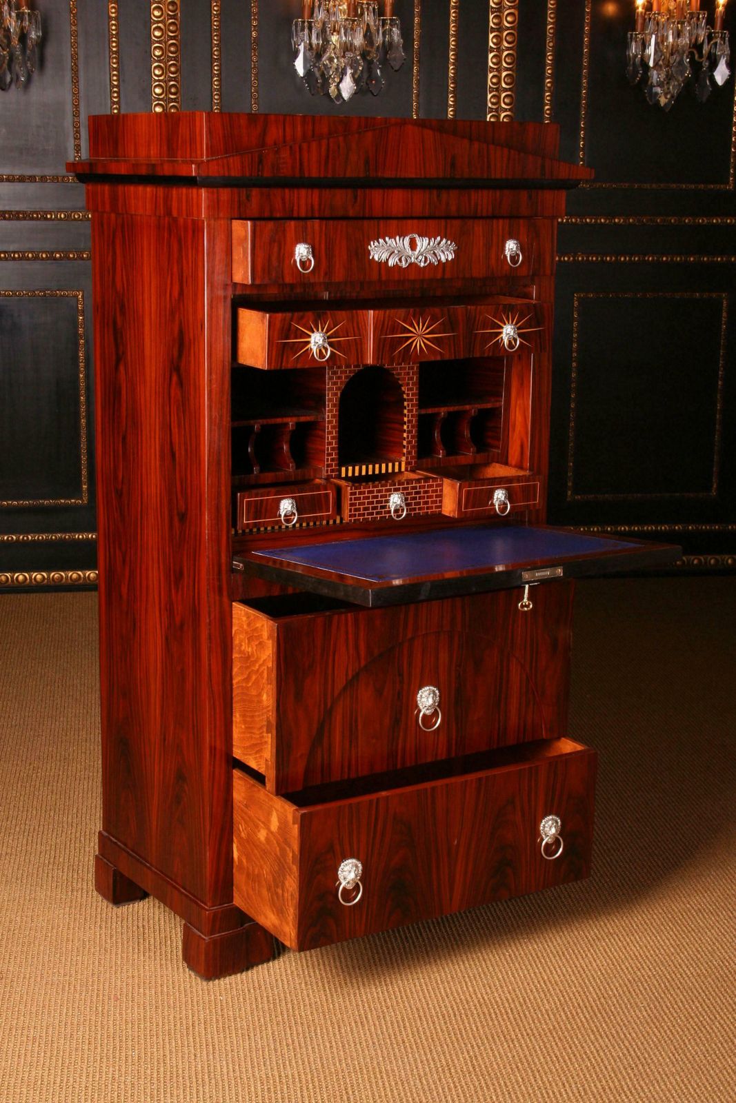 20th Century Biedermeier Style Secretaire photo 2722.0