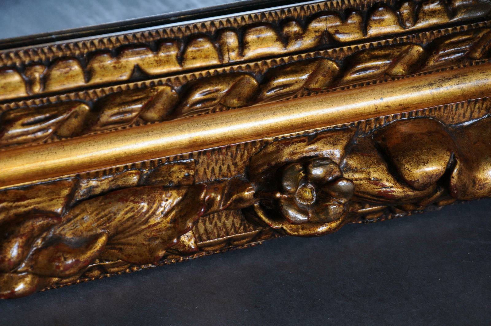 20th Century Magnificent Baroque Wall Mirror photo 722.0