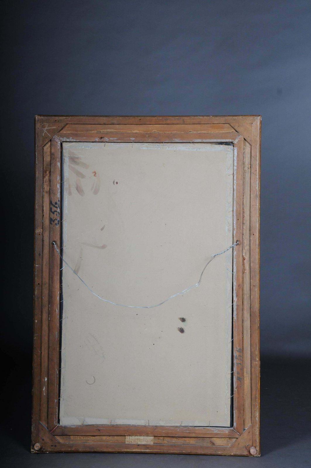 20th Century Magnificent Baroque Wall Mirror photo vintage