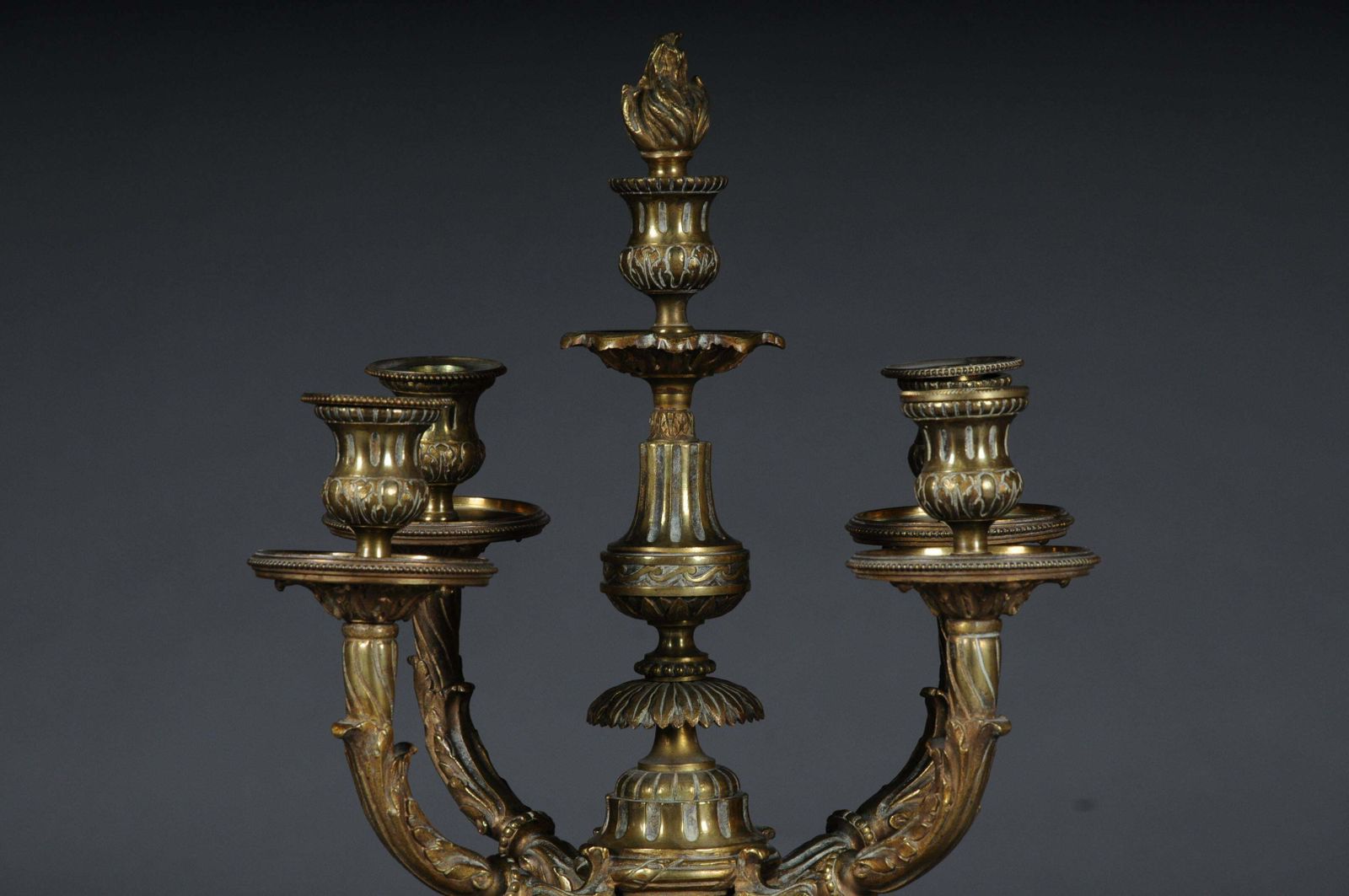 Antique French Bronze Candelabra / Candelabra Louis Seize XVI photo 1363.0
