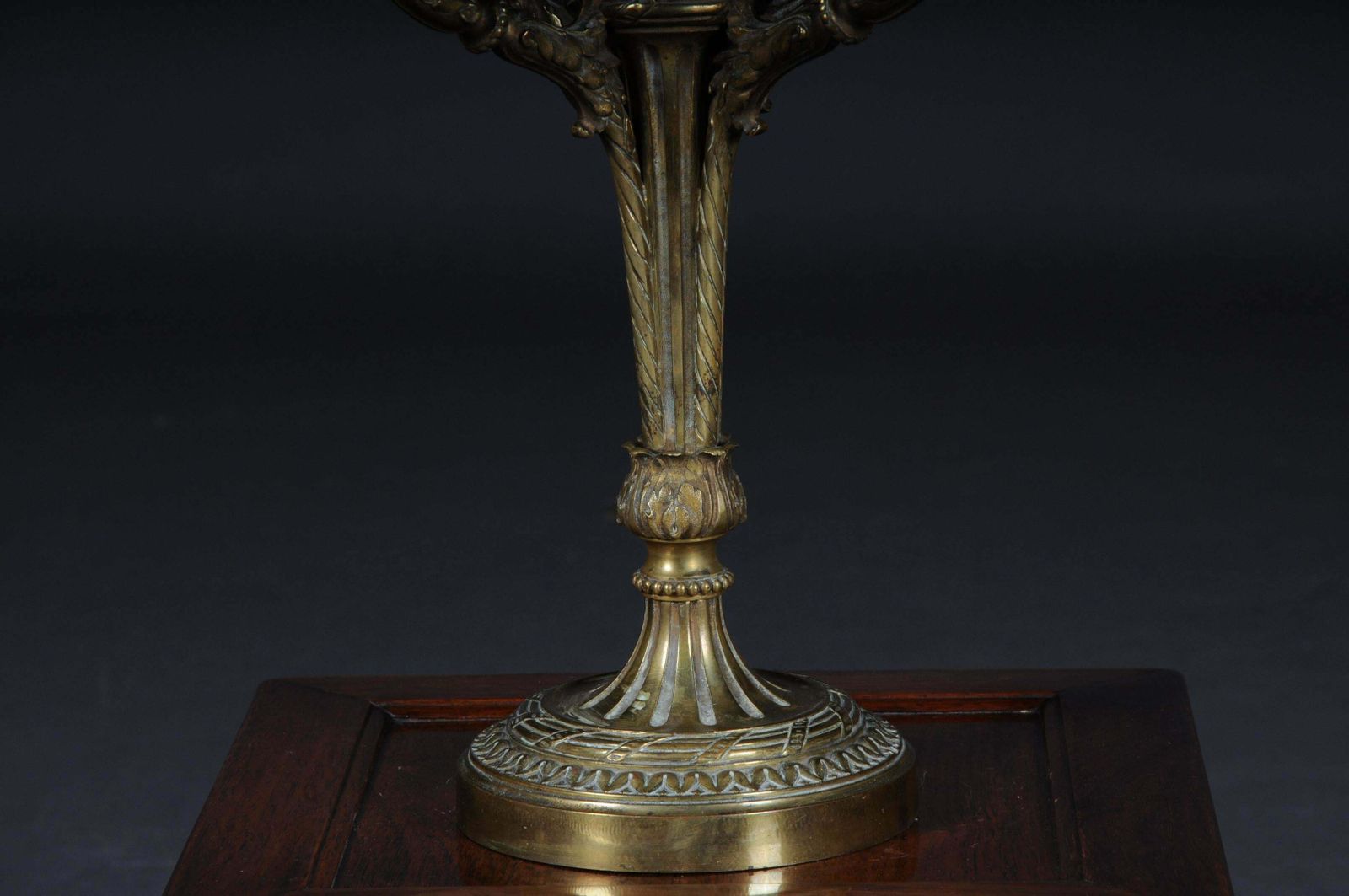 Antique French Bronze Candelabra / Candelabra Louis Seize XVI photo vintage