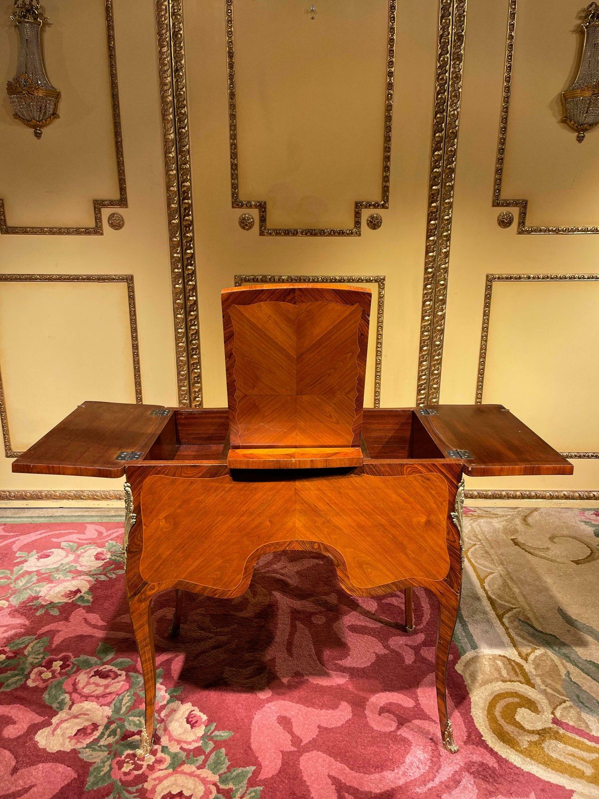 3486.0 20th Century Louis XV Style Poudreuse / Desk, Paris Around 1900 photo