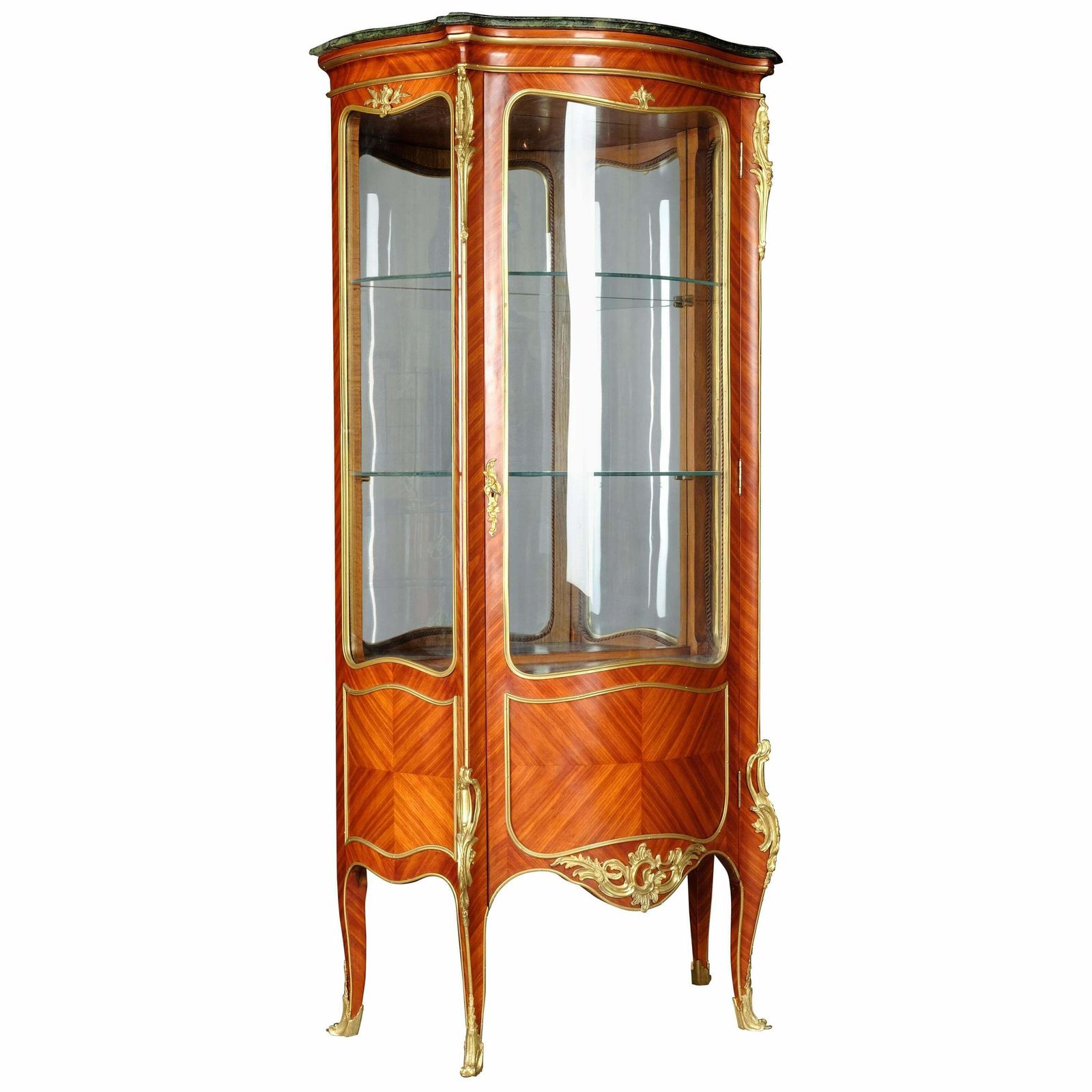 20th Century Louis XV Style French Salon Vitrine