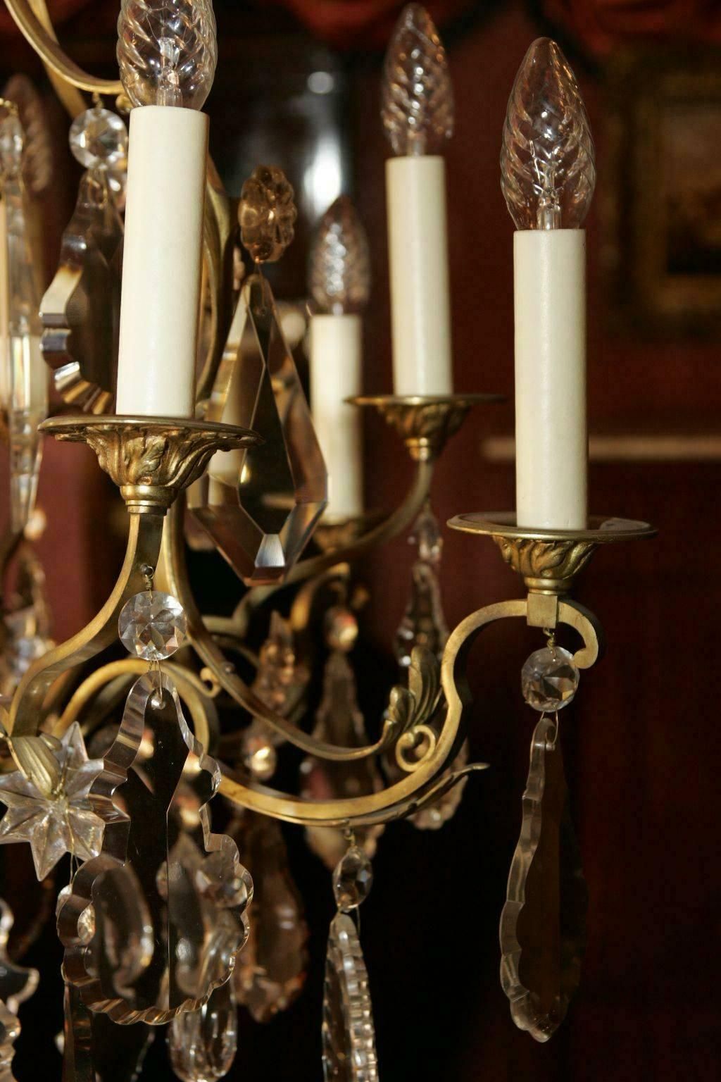 19th Century Louis XV Style French Chandelier photo vinterior