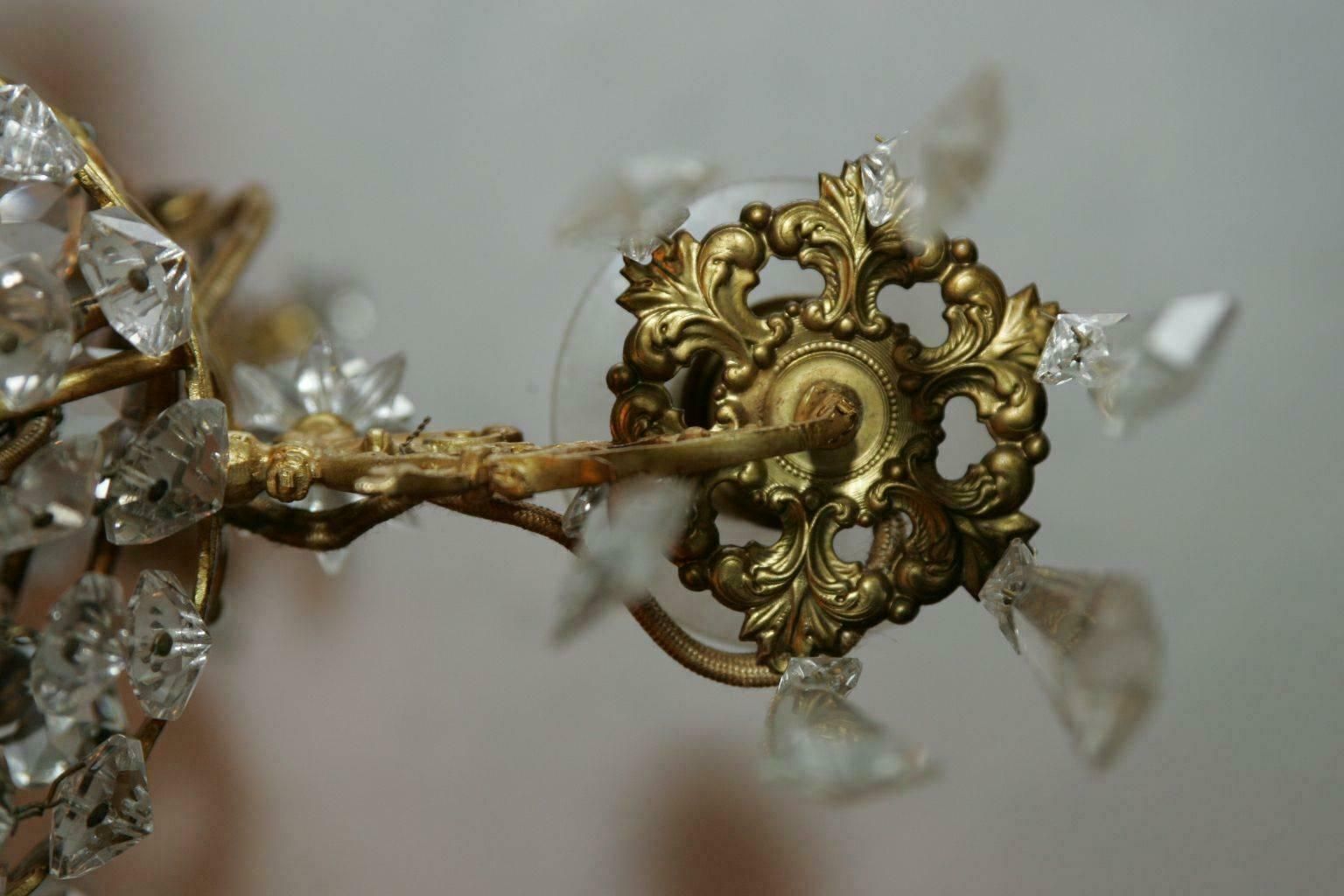19th Century Biedermeier Style Antique Pendant Lamp Chandelier photo buy
