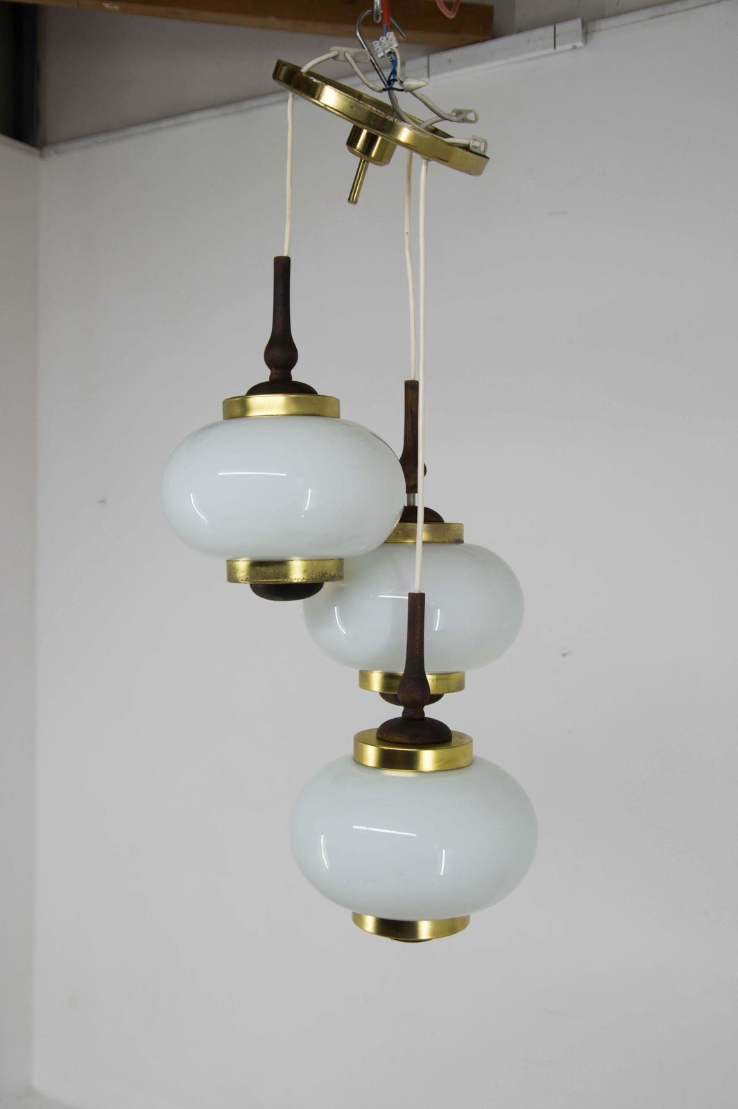 Mid Century Chandelier By Polam Bielsko, Poland, 1970s photo 446.0