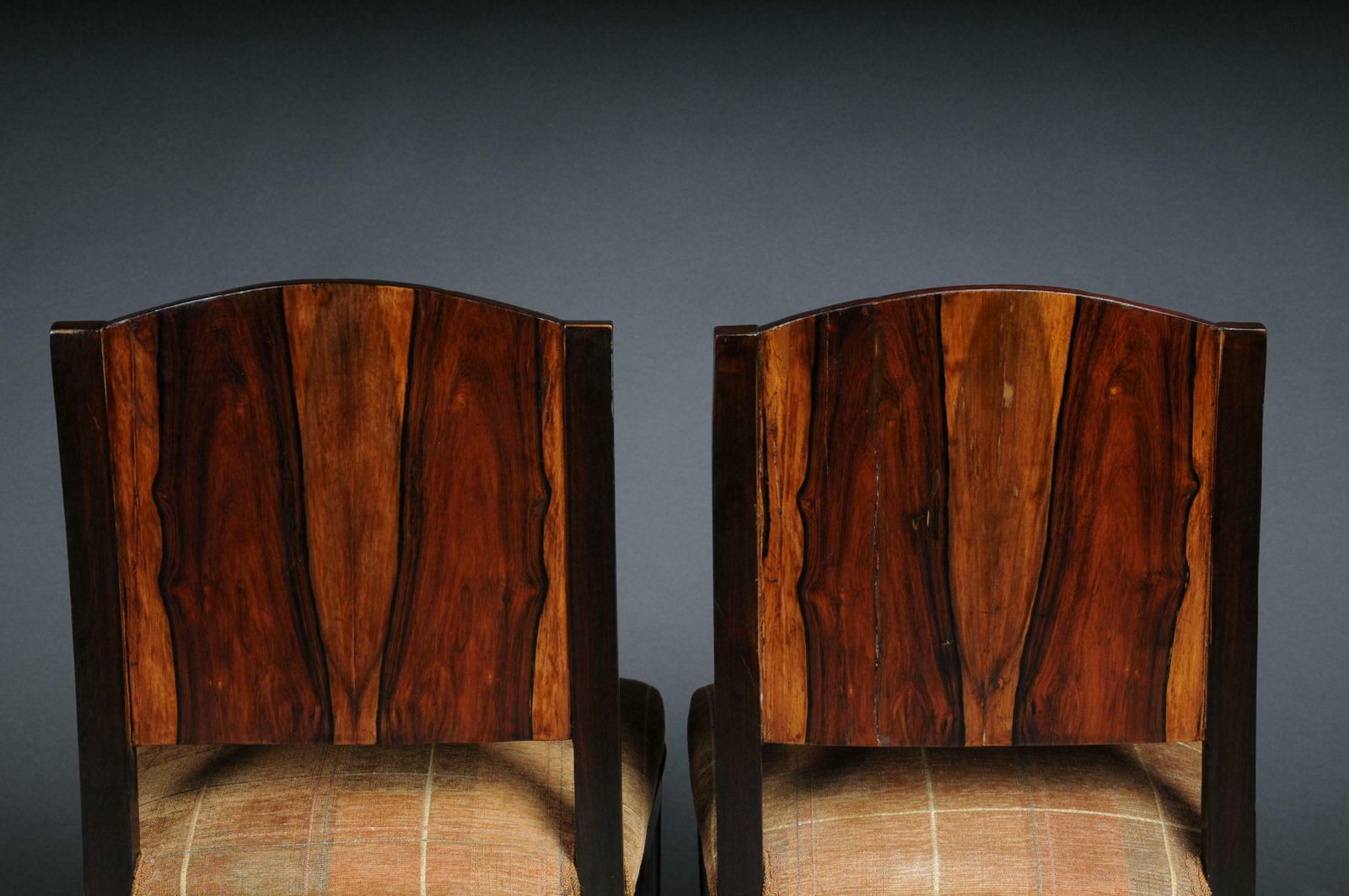 2250.0 20th Century Classic Set Of 4 Chairs In Art Deco Style photo