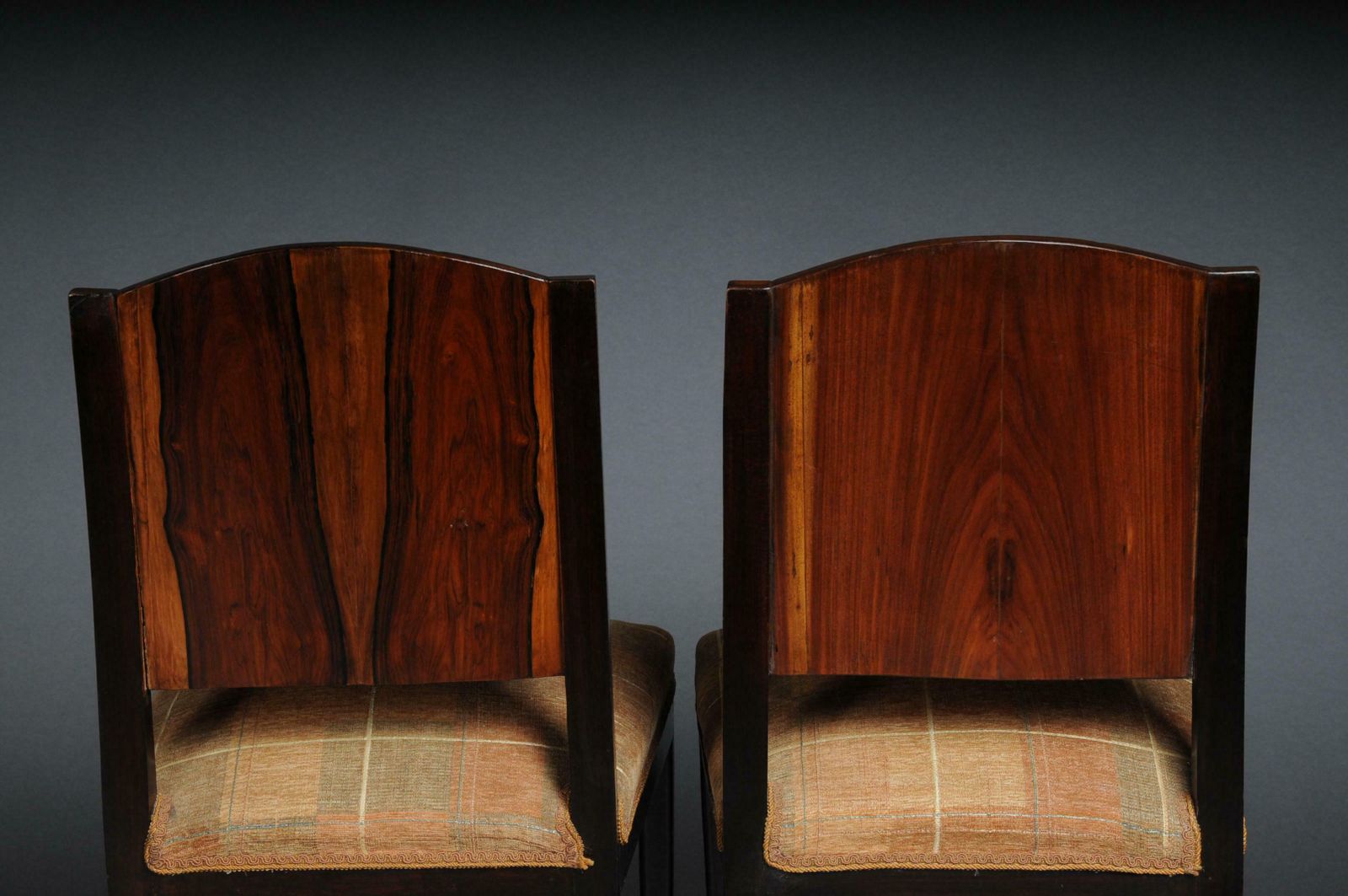 photo vintage 20th Century Classic Set Of 4 Chairs In Art Deco Style