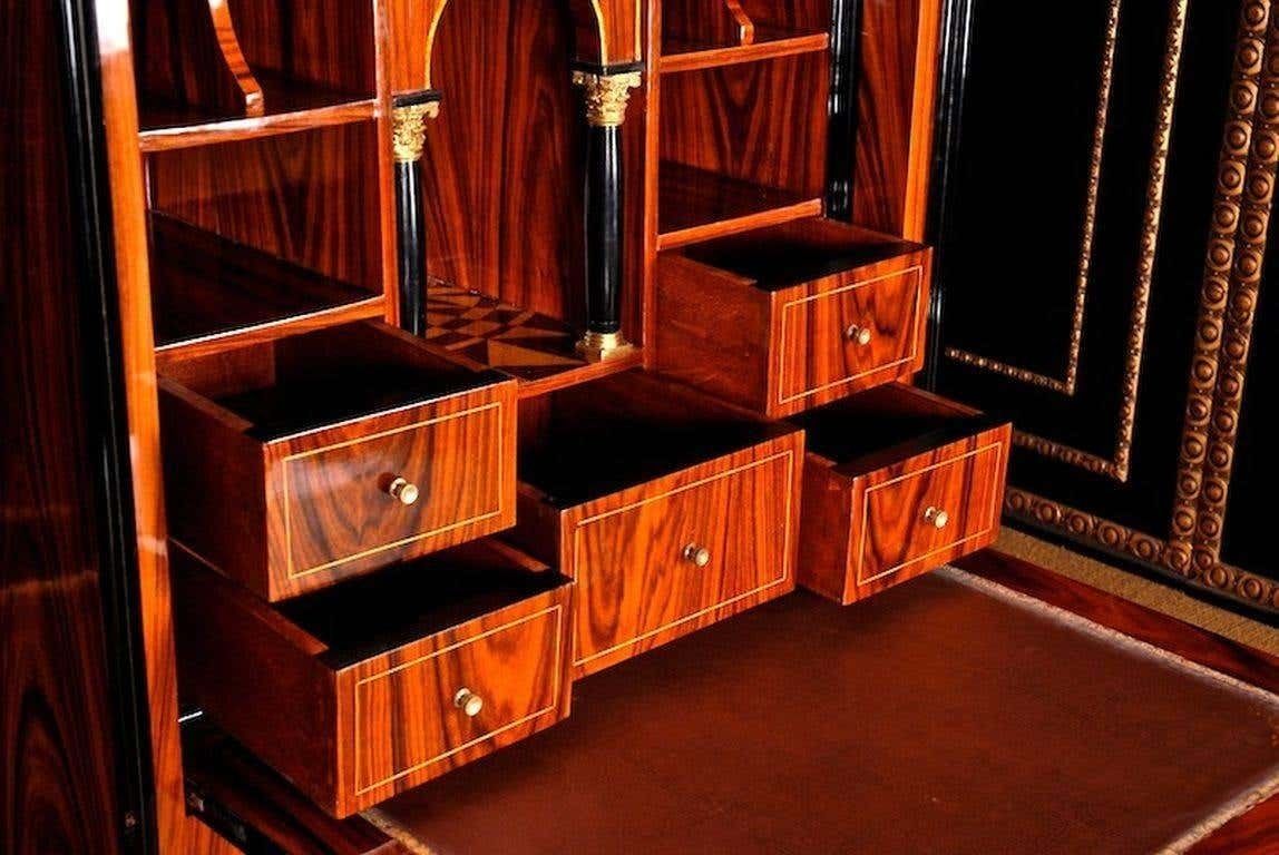 20th Century Biedermeier Style Secretaire photo vintage