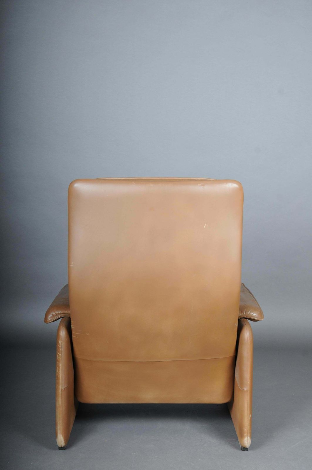 2340.0 Ds50 De Sede Lounge Chair Set, Switzerland, 1970s, Leather Brown / Beige photo