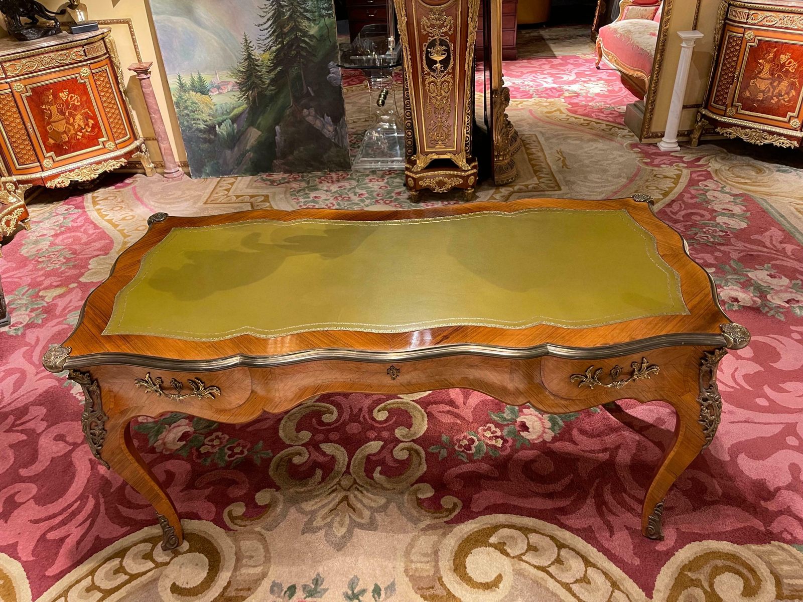20th Century French Bureau Plat/ Writing Desk photo for sale