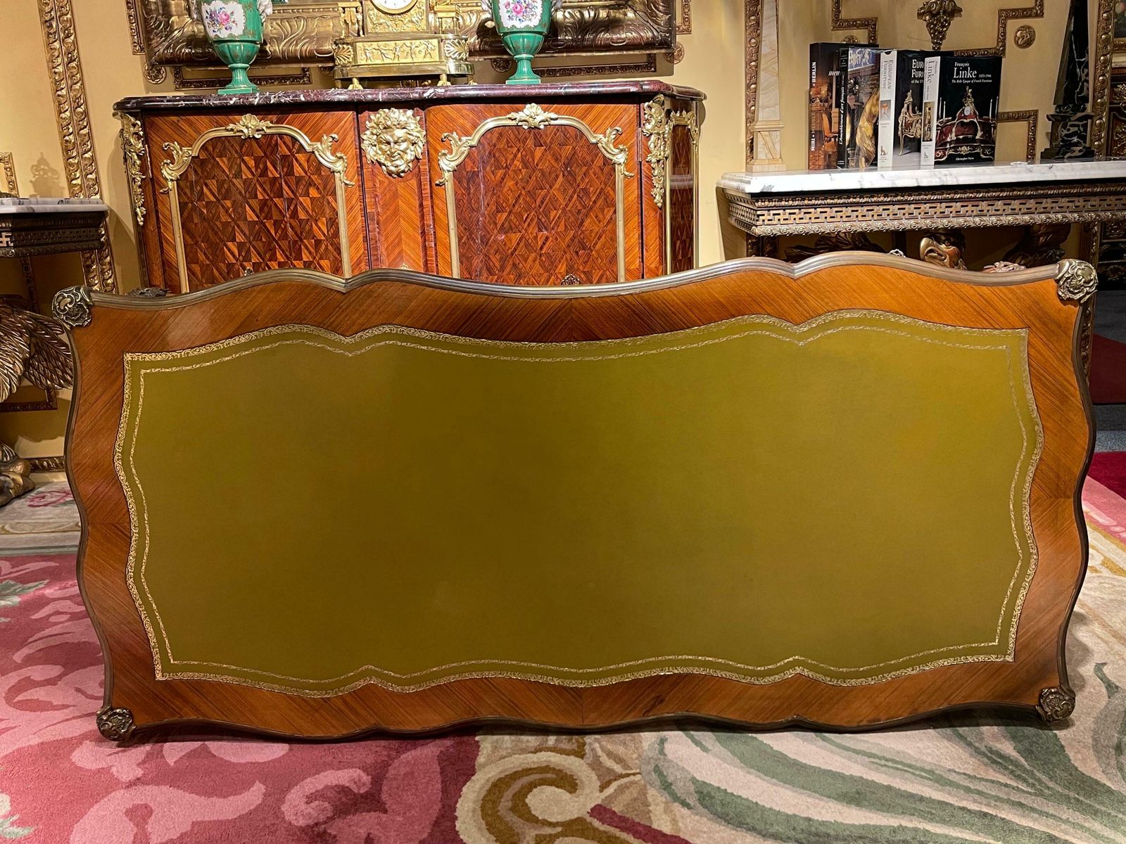 Furniture 20th Century French Bureau Plat/ Writing Desk photo