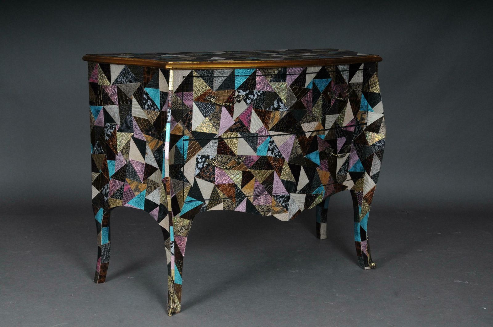 Fancy Modern Designer Chest Of Drawers In Baroque Style photo for sale