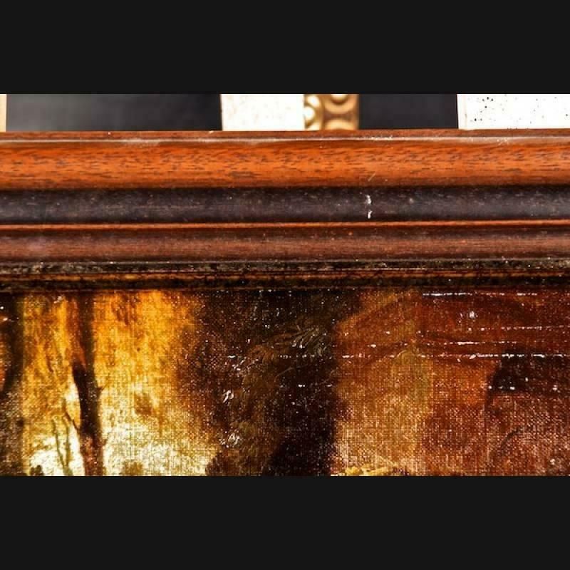 19th Century Baroque Style Painting Josef Mariano Kitschker photo Art