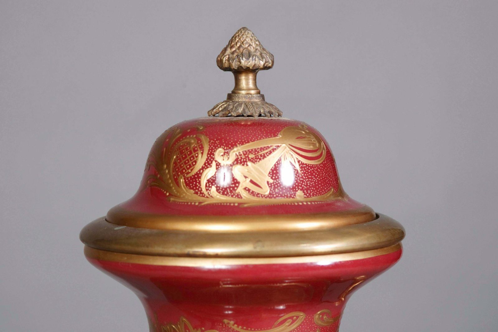 20th Century Louis XIV Sèvre Pompe Lidded Vase photo 1761.0