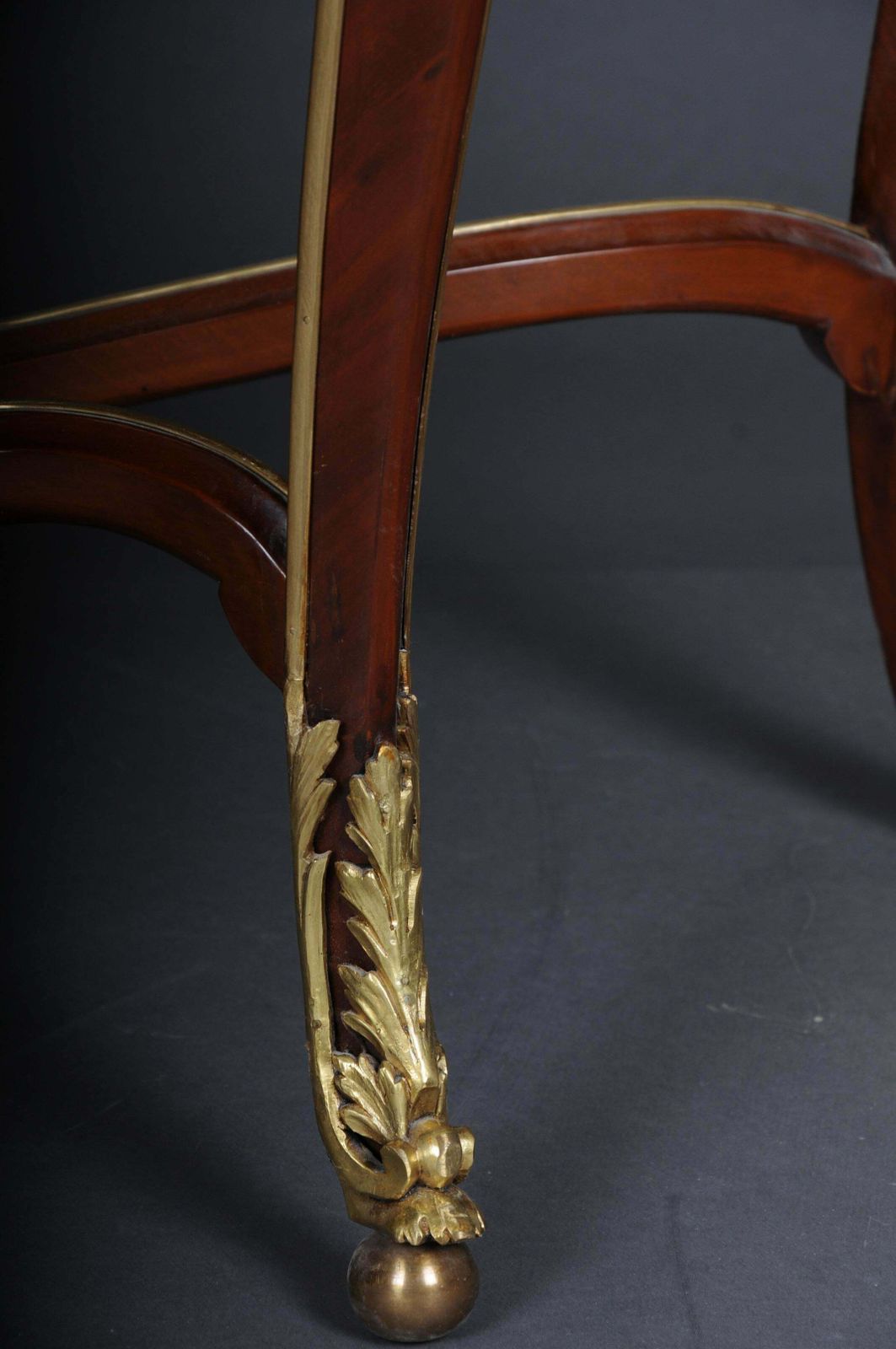 Impressive Console/Sideboard In The Louis XV After Francois Linke, Paris photo vintage