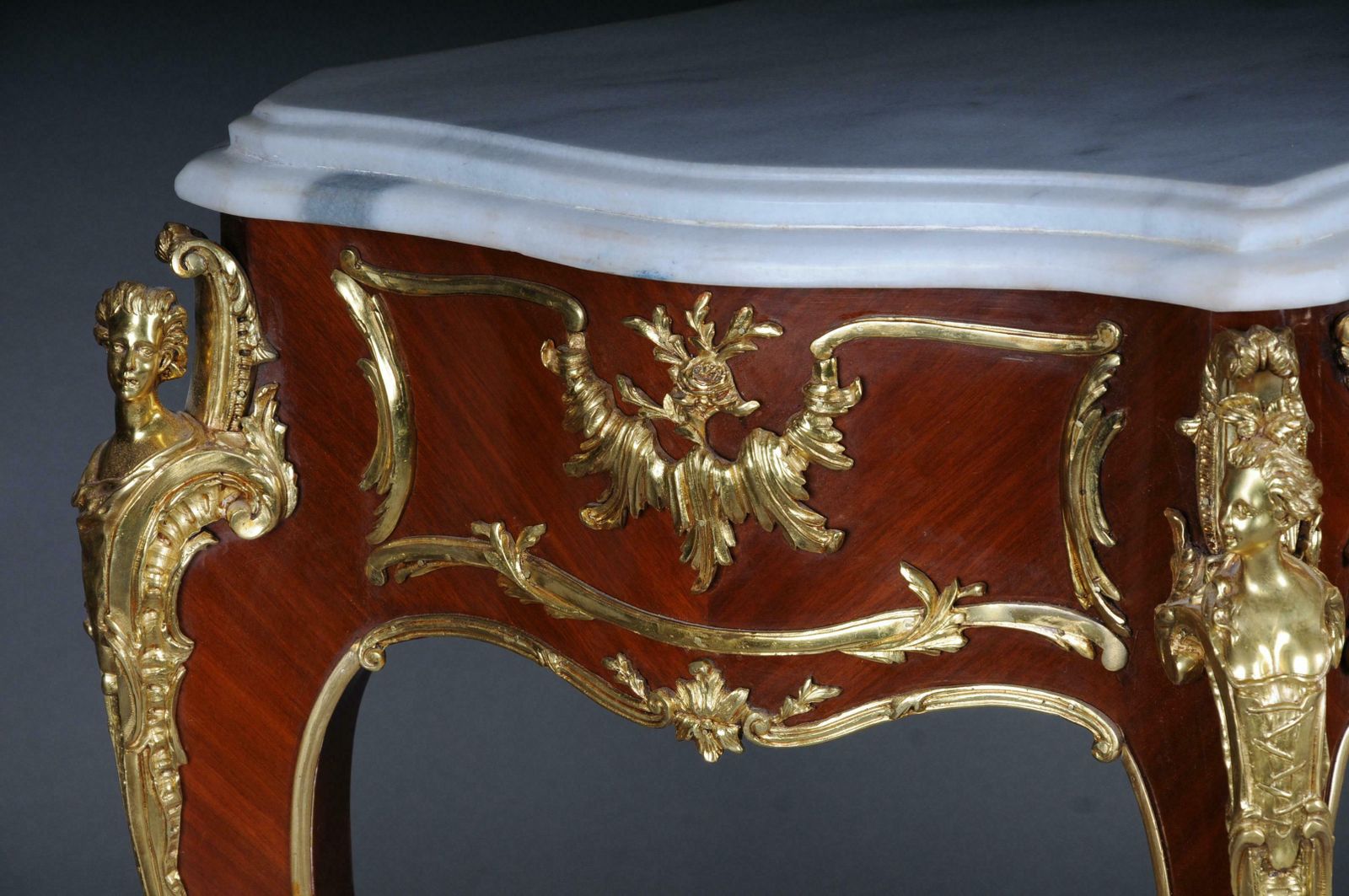 4362.0 Impressive Console/Sideboard In The Louis XV After Francois Linke, Paris photo