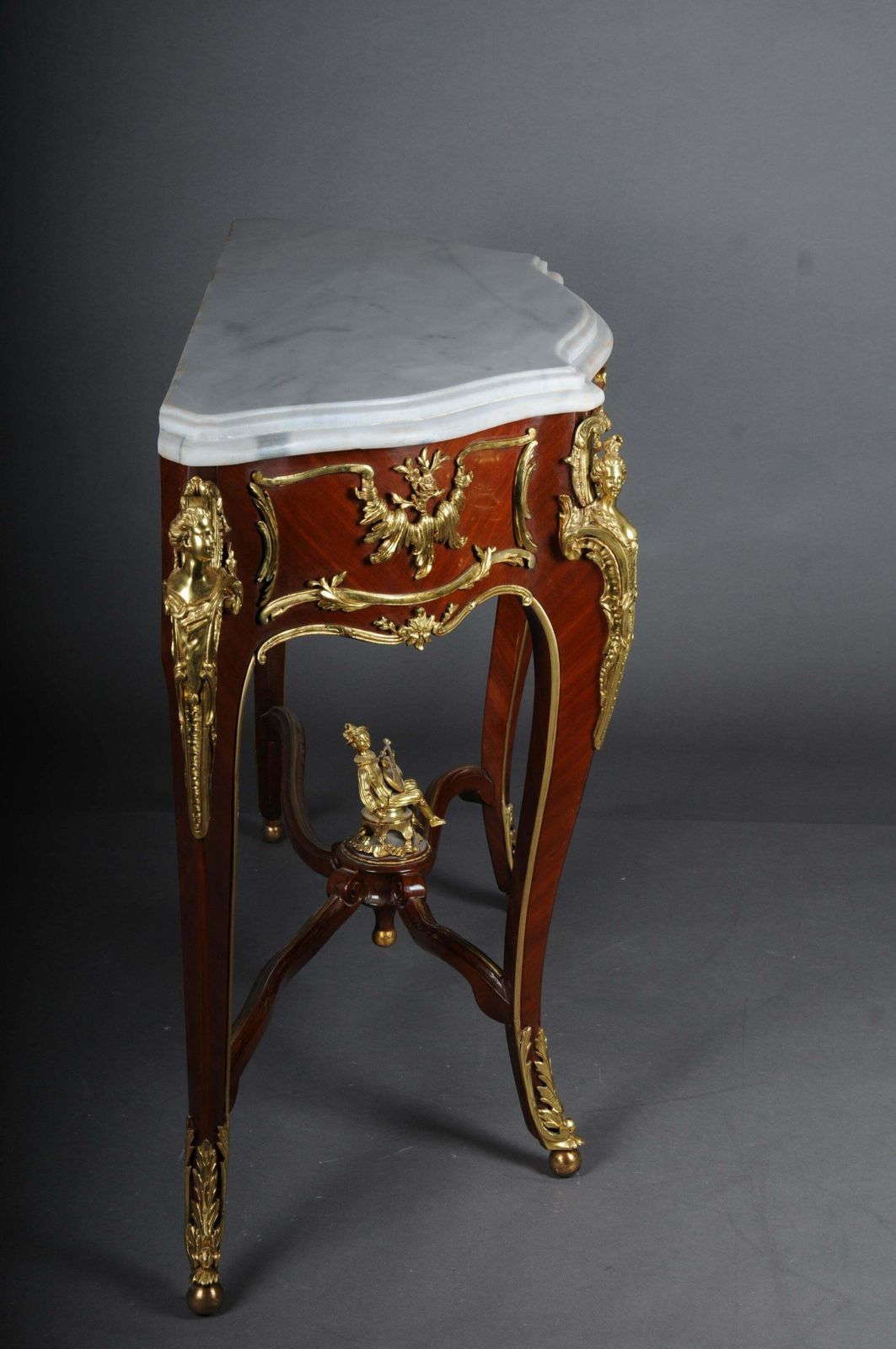 photo vintage Impressive Console/Sideboard In The Louis XV After Francois Linke, Paris