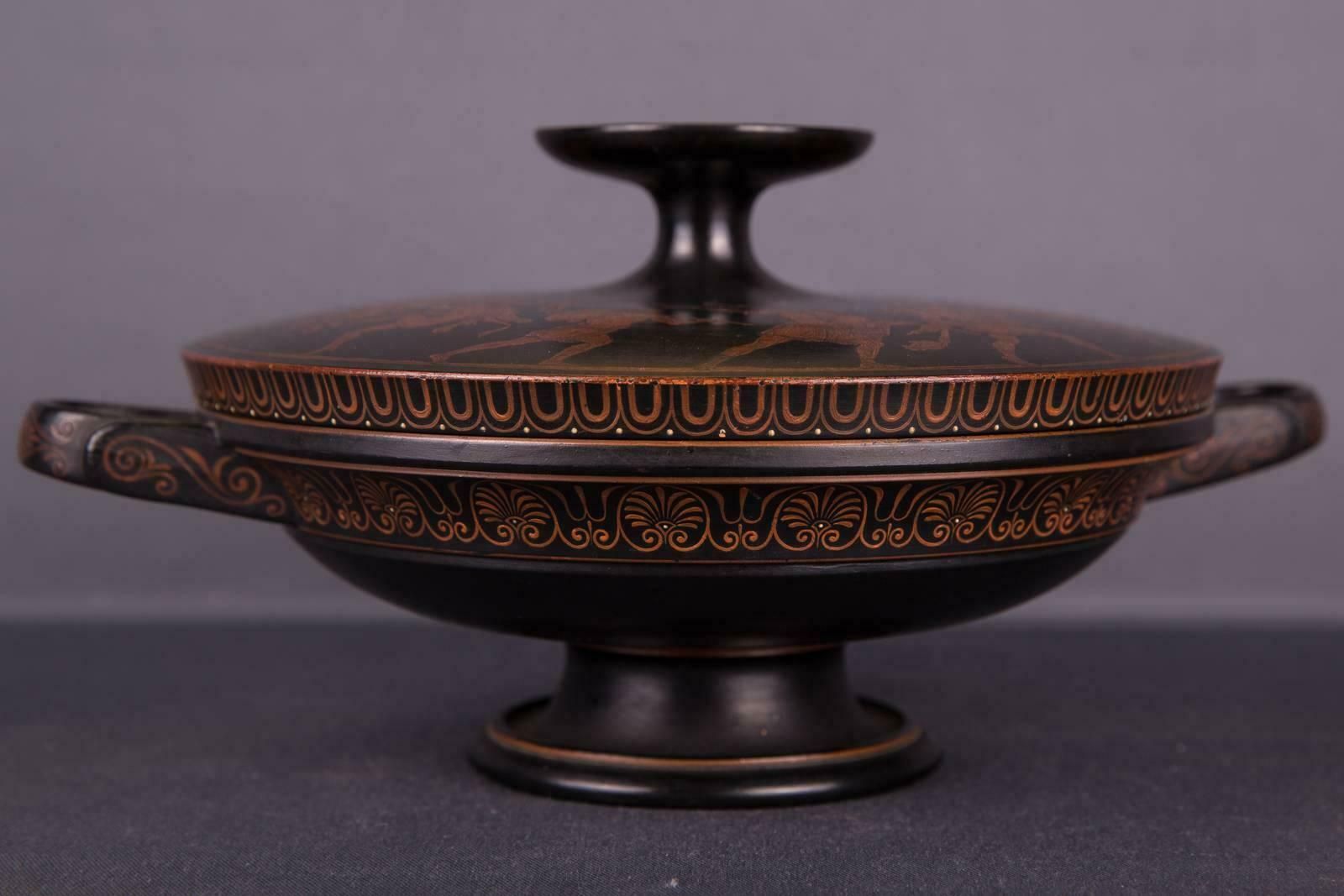 19th Century Antique Tin Vase From Ipsen, Kjobenhavn, Danish photo furniture